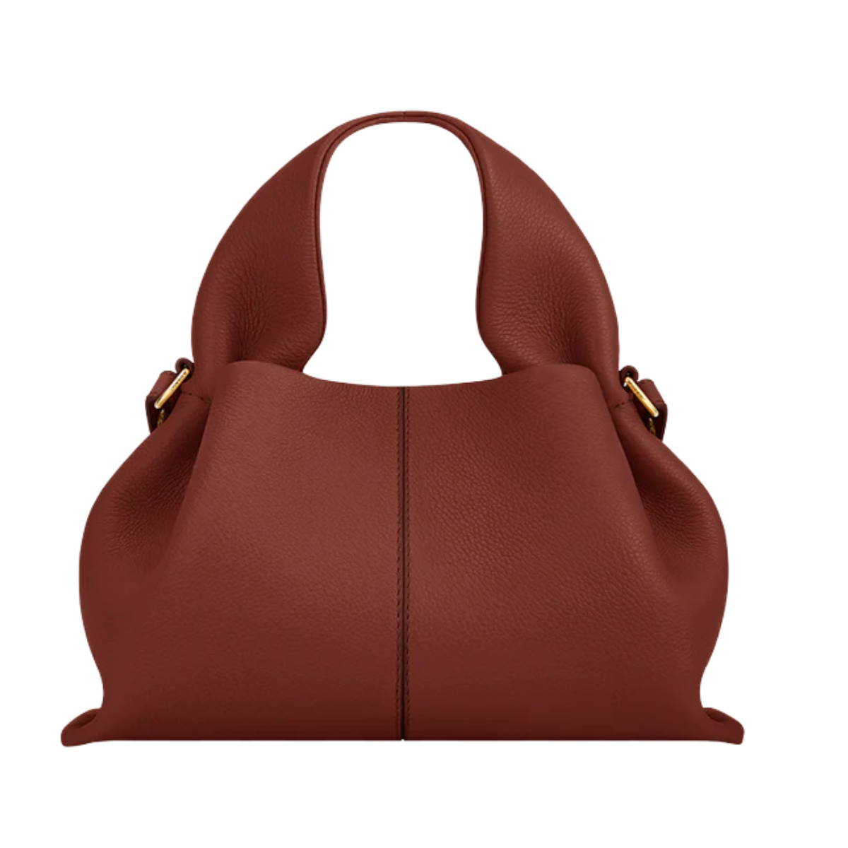 Polene Numero Neuf Mini Textured Red Clay