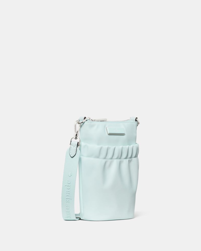 KateSpade Carter Nylon Phone Crossbody Bag Crisp Sky