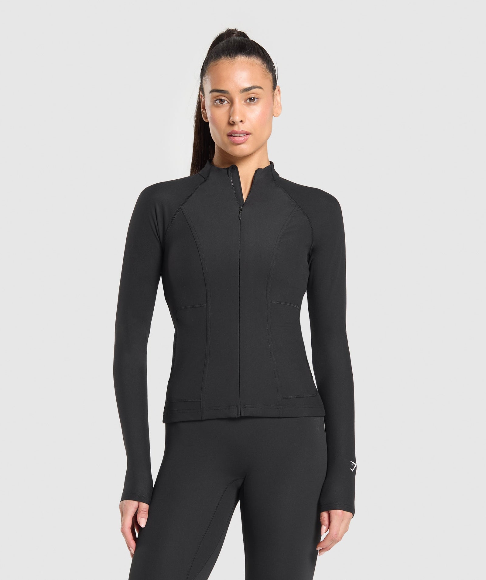 Women's Gymshark Conditioning Full Zip Jacket Black