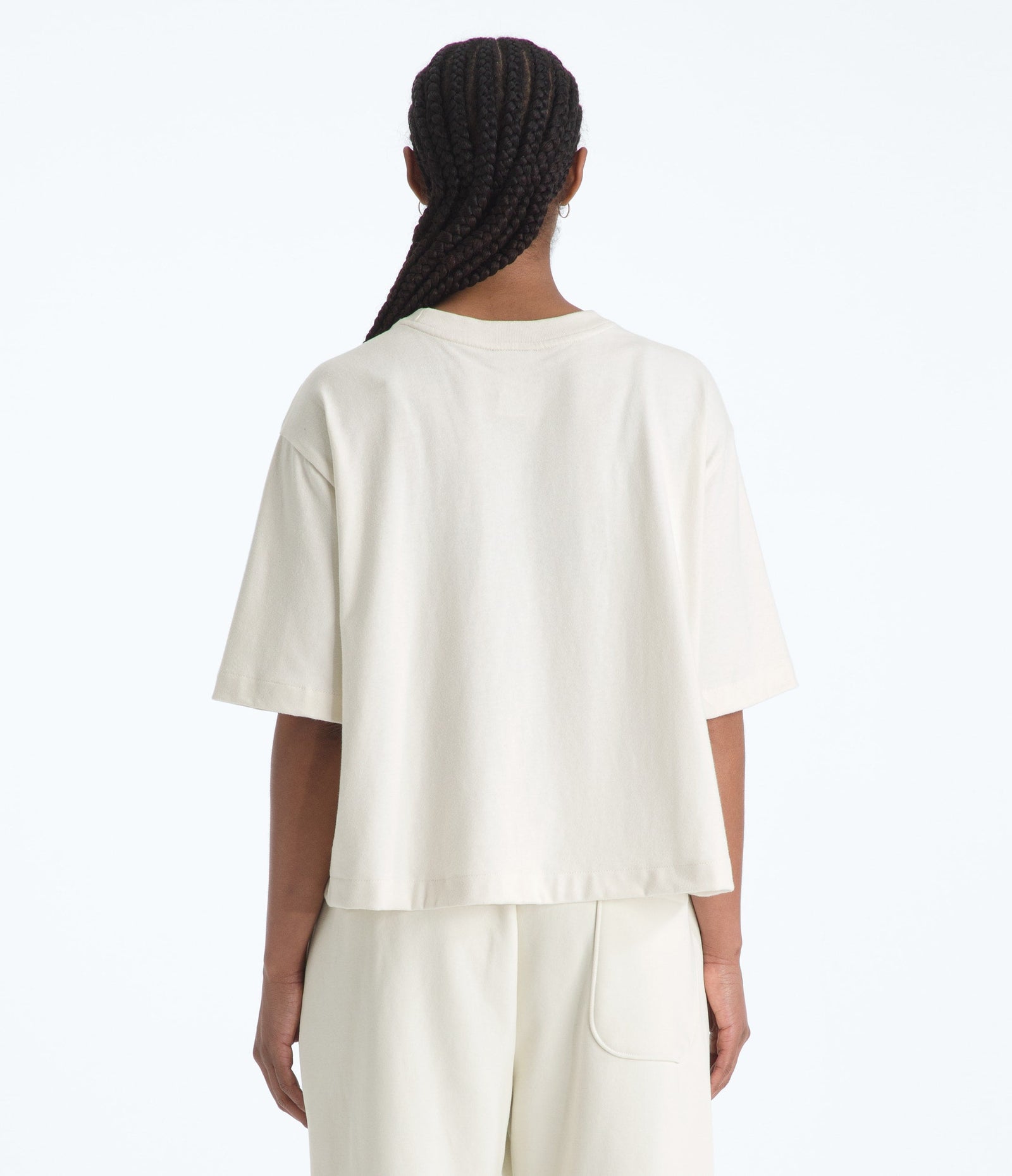 The North Face Women’s TNF™ Red Box Short-Sleeve Boxy Tee White Dune