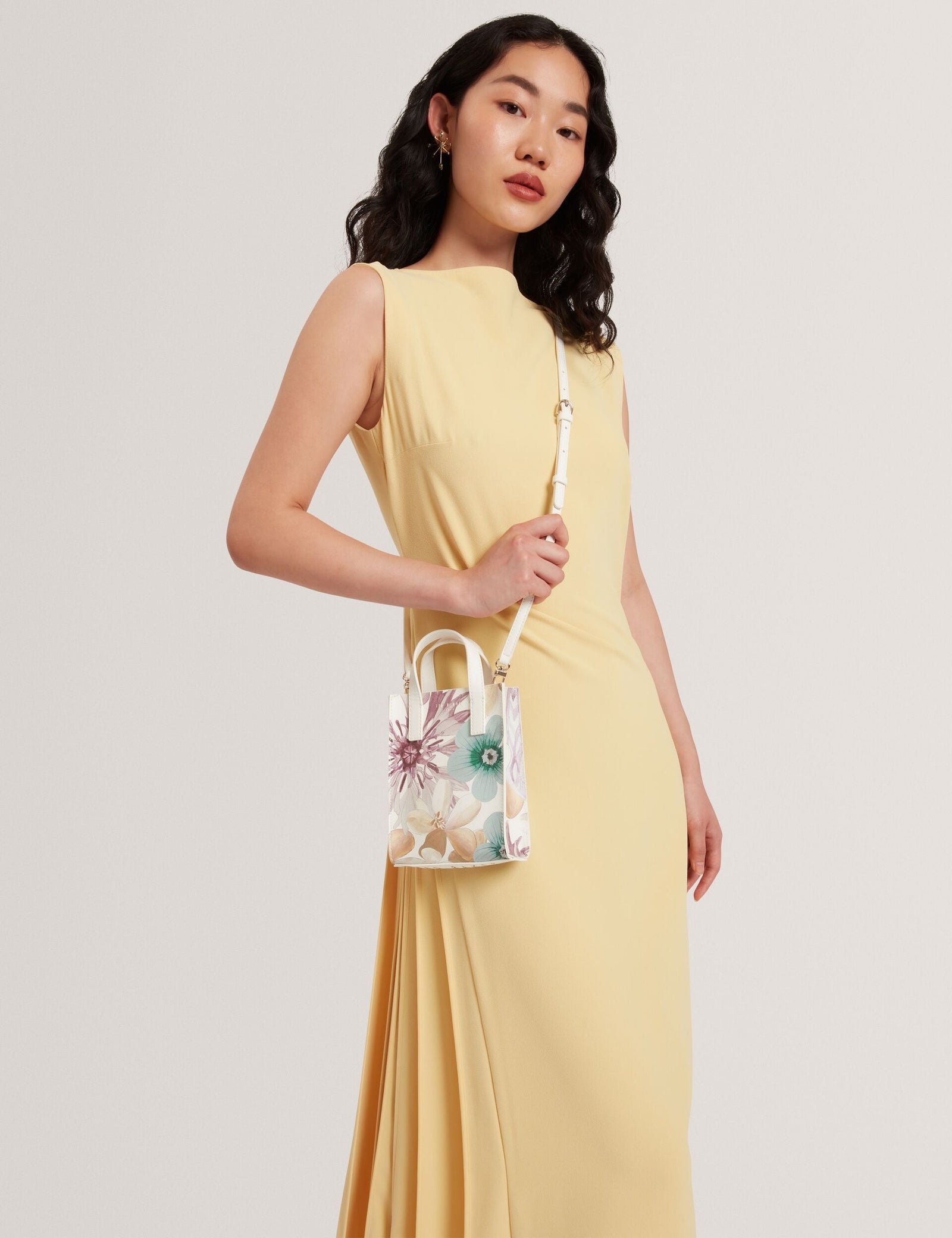 Ted Baker Helisi Pastel Petals Mini Icon Tote Bag Women's
