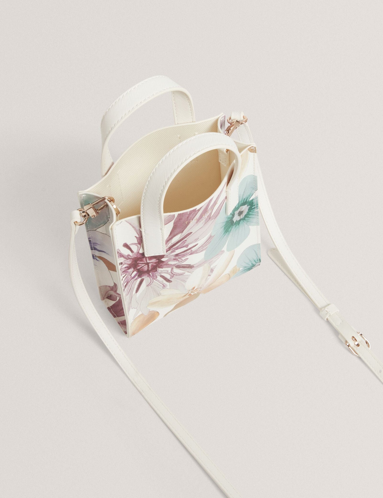 Ted Baker Helisi Pastel Petals Mini Icon Tote Bag Women's