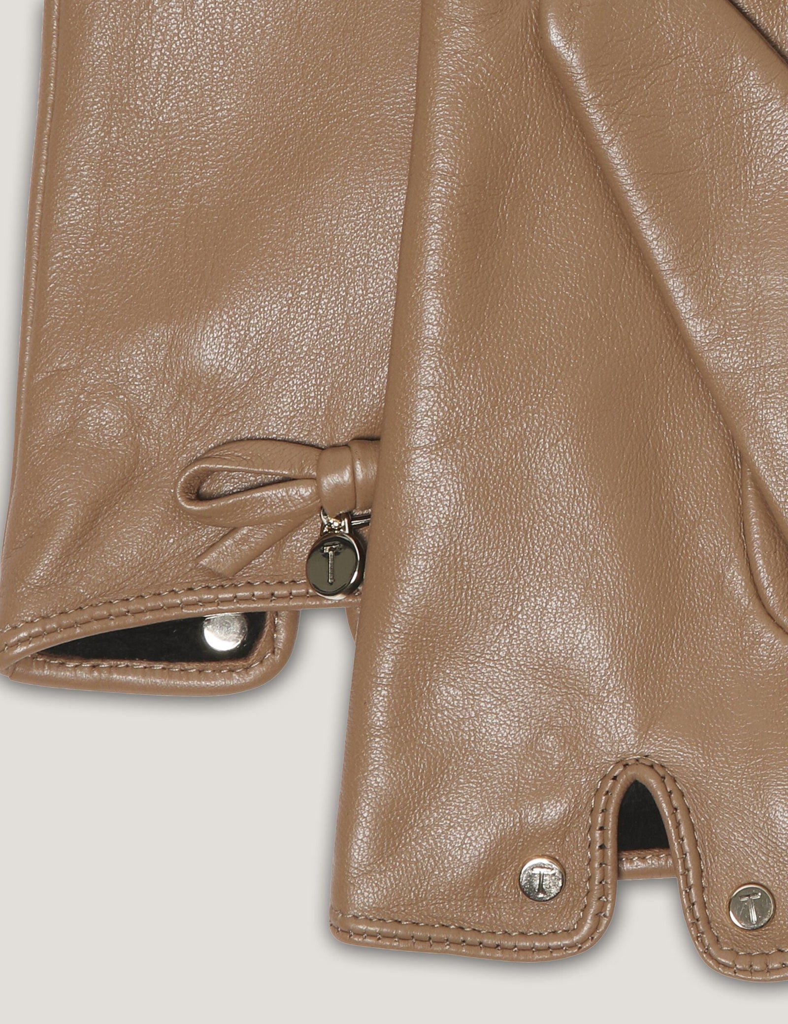 Ted Baker Sheryys Bow Detail Soft Leather Gloves Women's