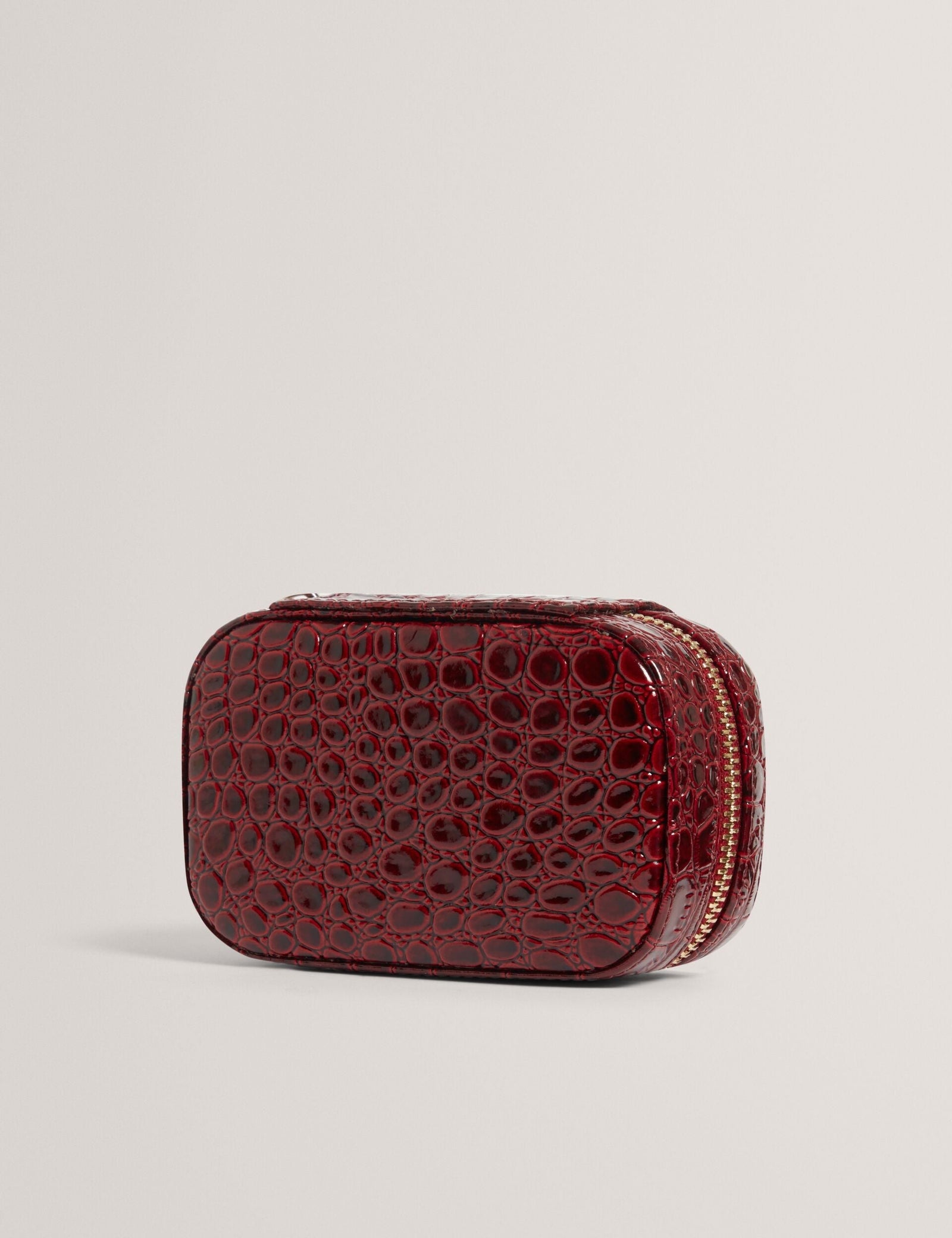 Ted Baker Ivee Croc Effect Mini Jewellery Case Women's