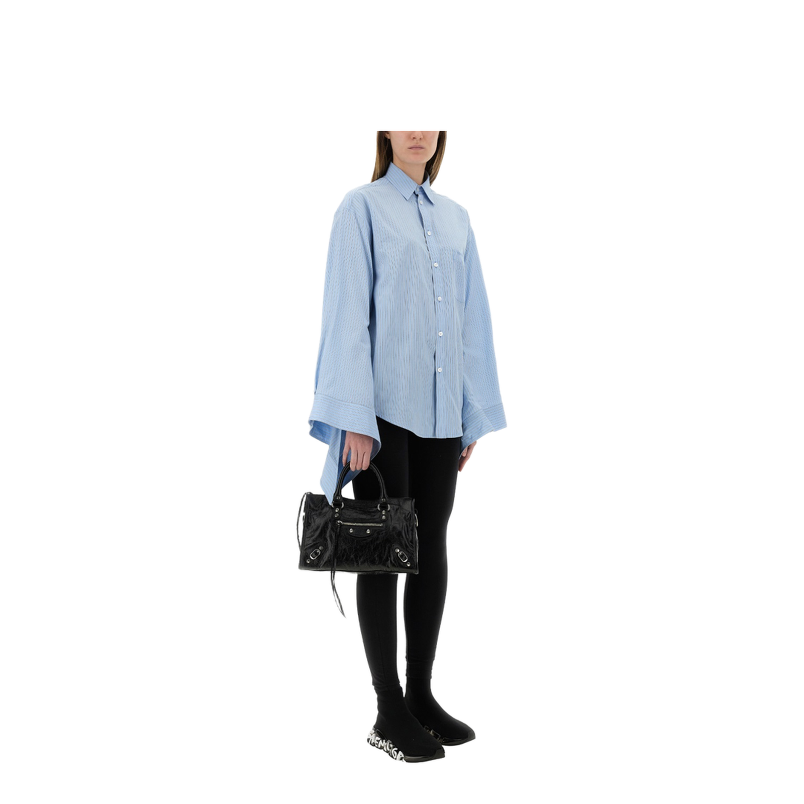 Knotted Cuff Blouse