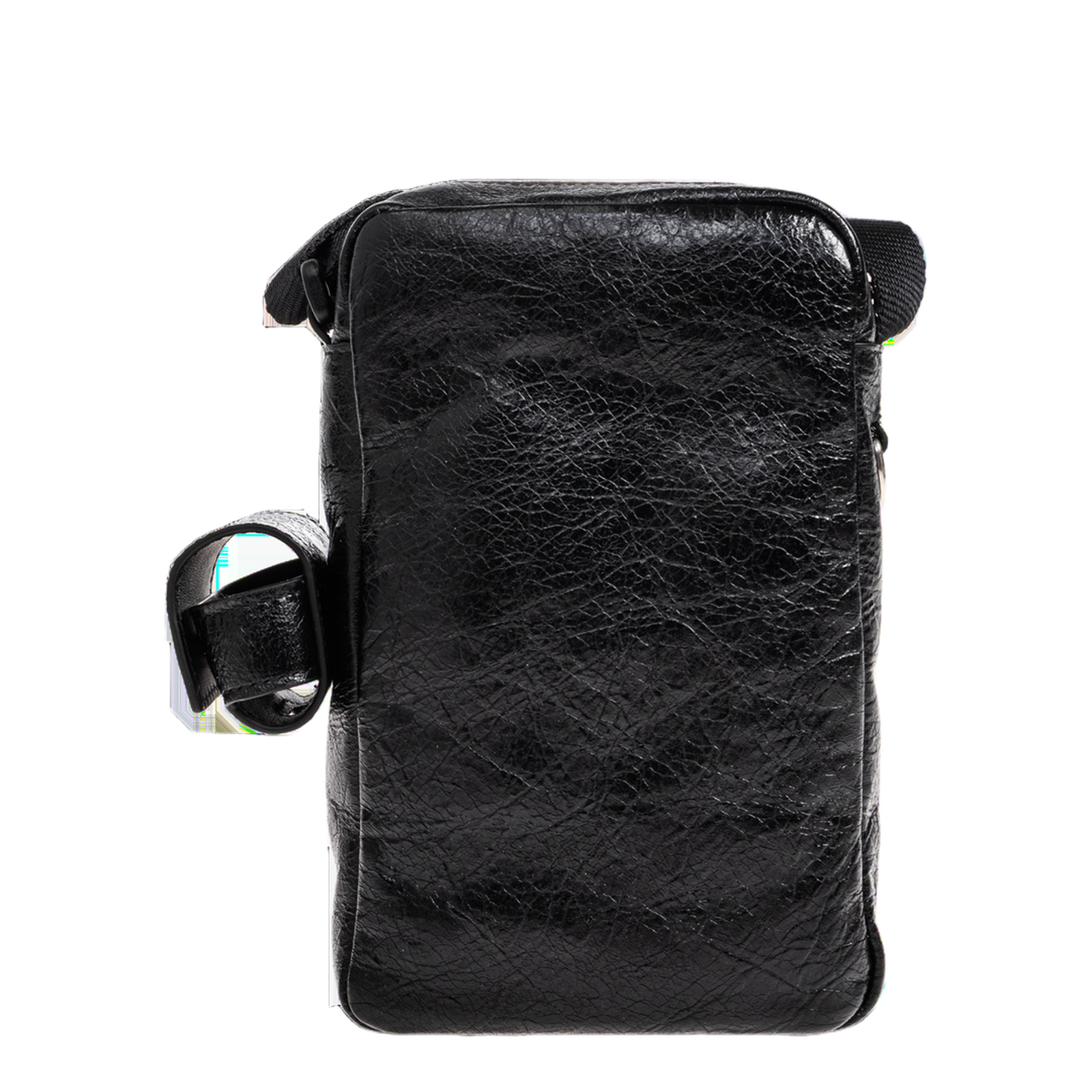 Superbusy Lambskin Crossbody Bag - Black
