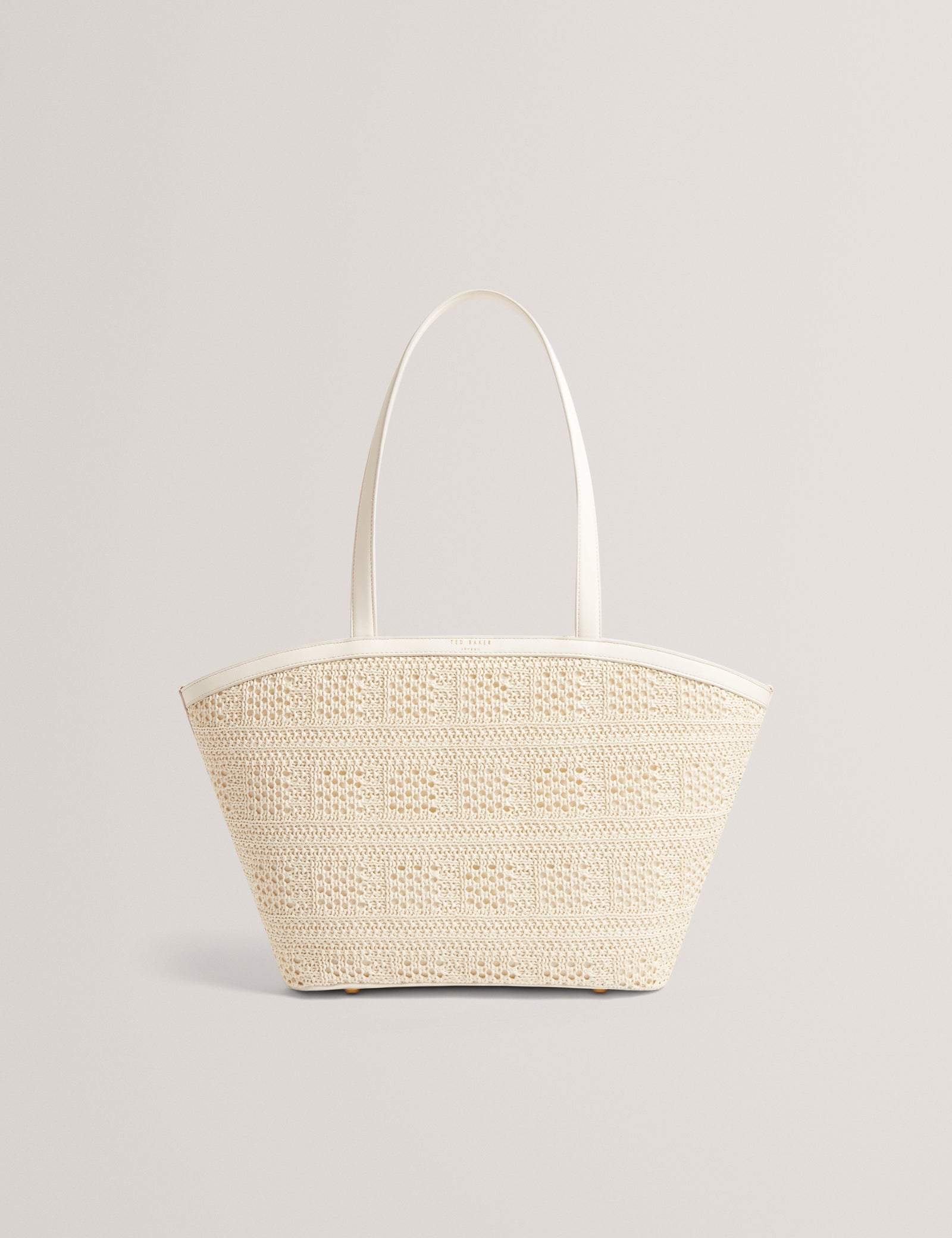Ted Baker Pammina Raffia Straw Wide Shopper Bag Women's