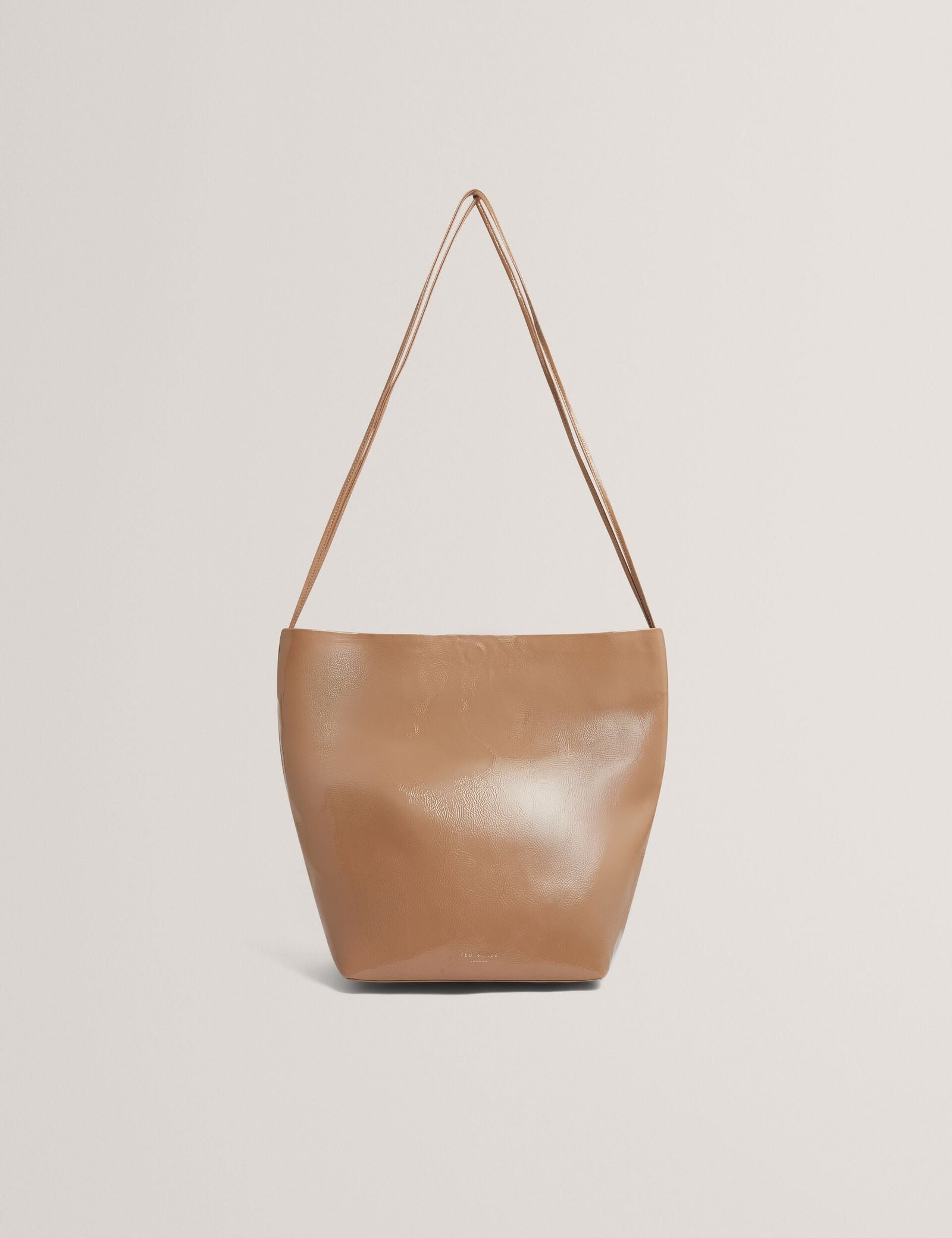 Ted Baker Kamilaa Crinkled Pu Slim Strap Bucket Bag Women's
