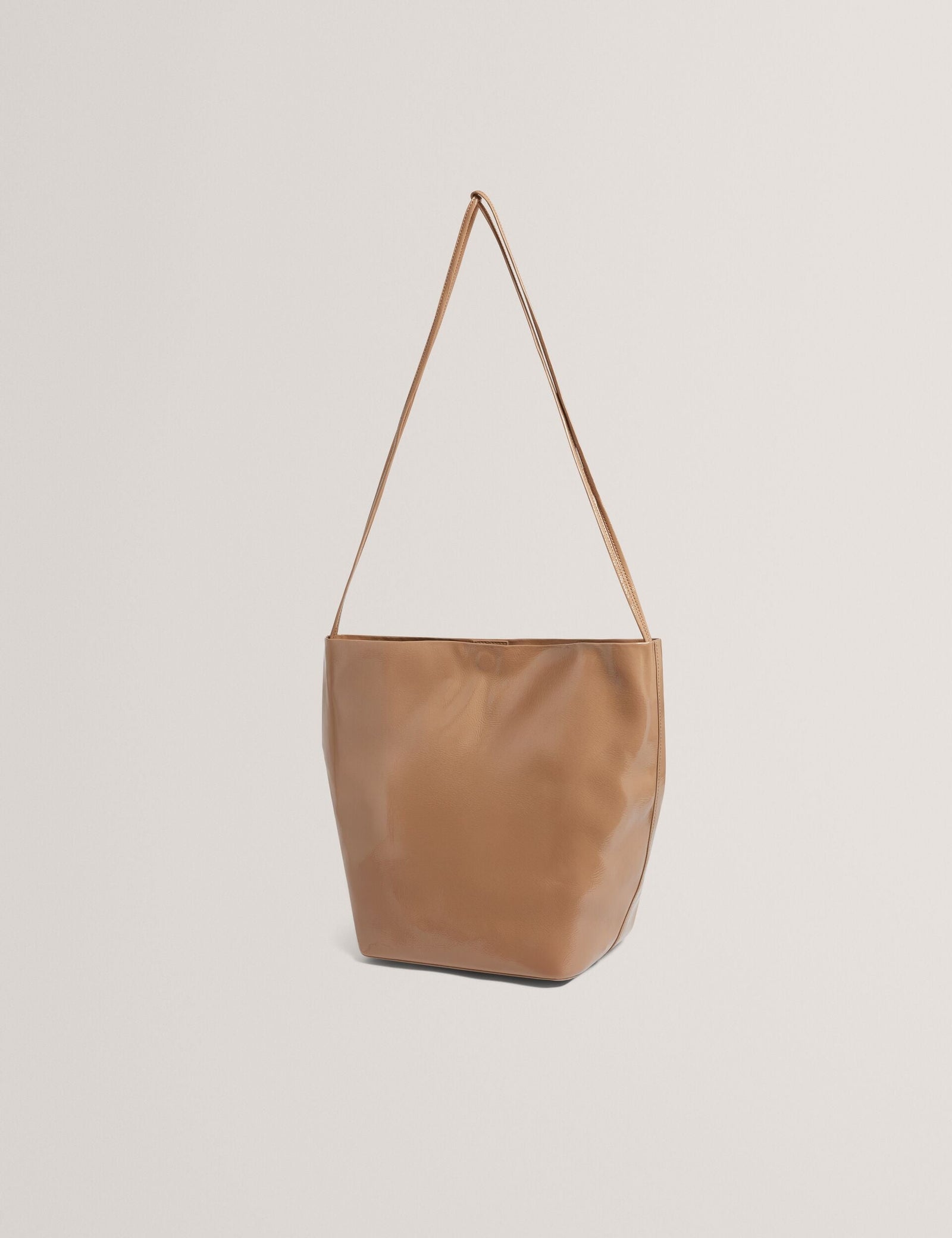 Ted Baker Kamilaa Crinkled Pu Slim Strap Bucket Bag Women's
