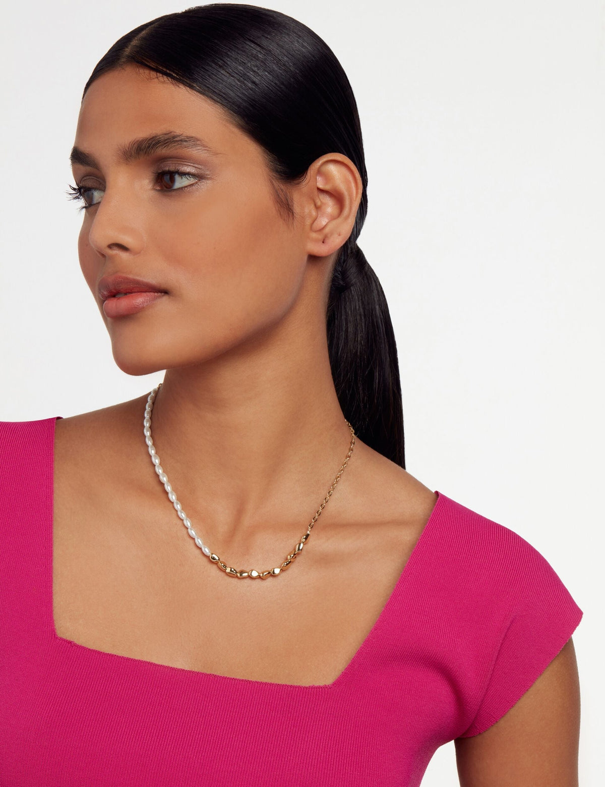 Ted Baker Ilenie Island Pearl Beaded Necklace Women's