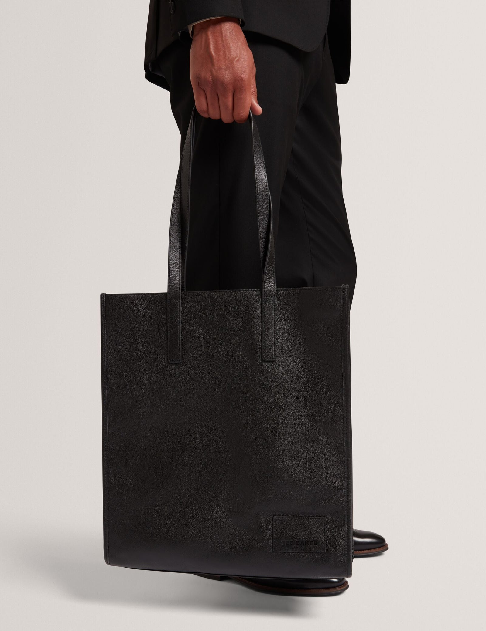Ted Baker Griffis Grained Leather Tall Tote Bag