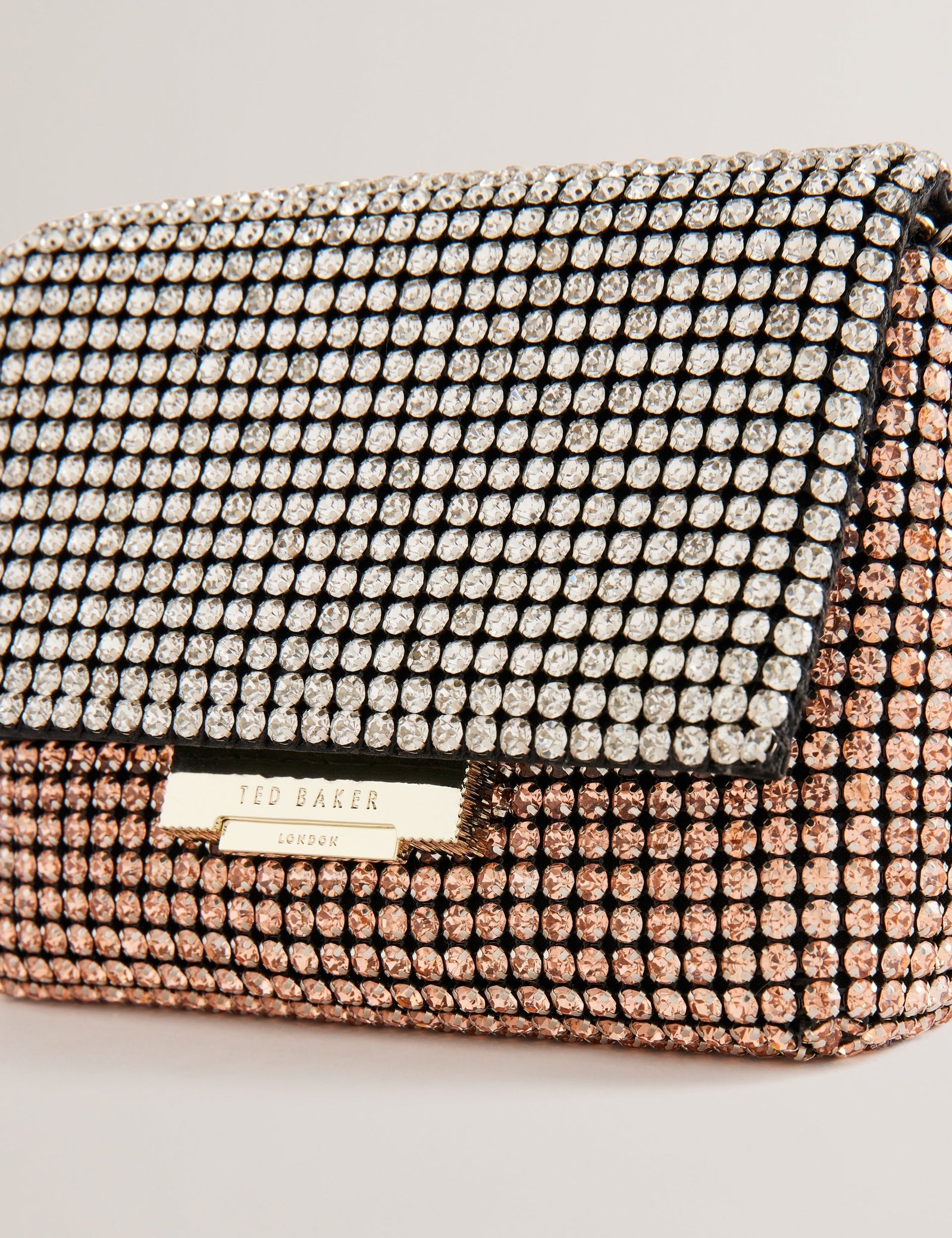 Ted Baker Gliters Crystal Embellished Mini Crossbody Bag Women's