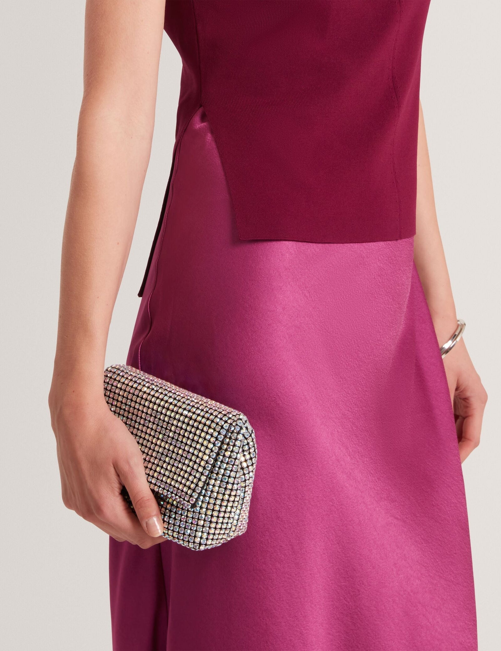 Ted Baker Gliters Crystal Embellished Mini Crossbody Bag Women's
