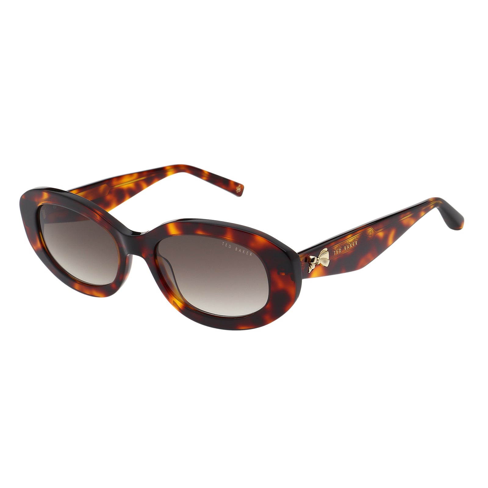 Ted Baker Daisie Chunky Oval Bow Detail Sunglasses Women's