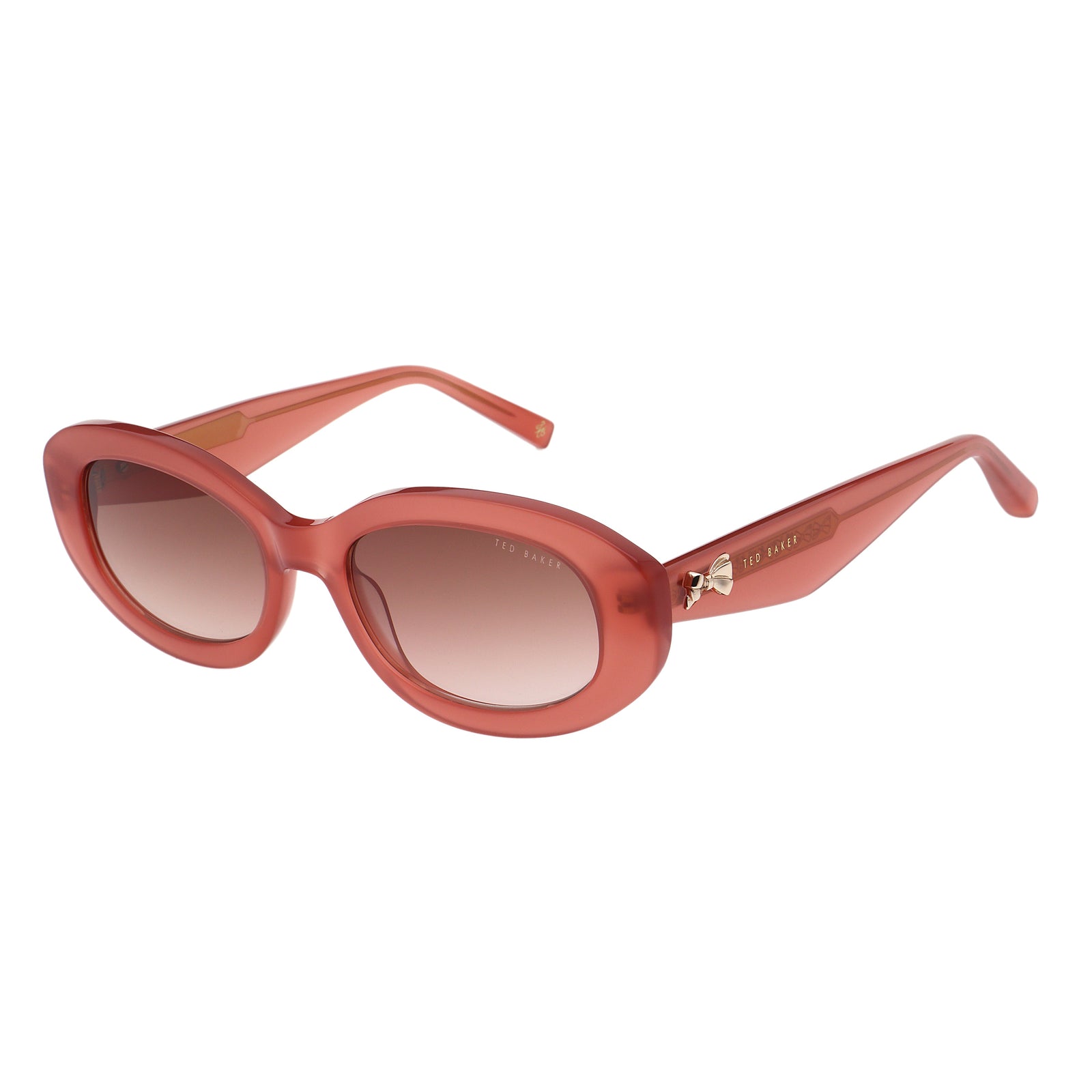 Ted Baker Daisie Chunky Oval Bow Detail Sunglasses Women's