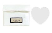GUCCI Heart Retro Mirror Button Bag Makeup Tool Two-Piece Set Makeup Mirror Folding Mirror Two-Piece Set
