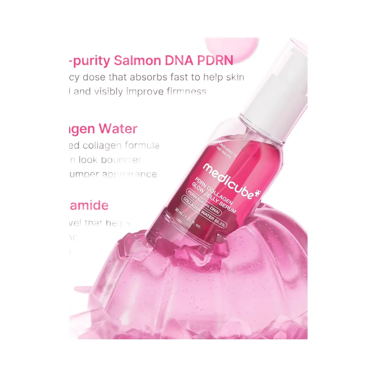 Medicube PDRN Pink Collagen Glow Jelly Serum
