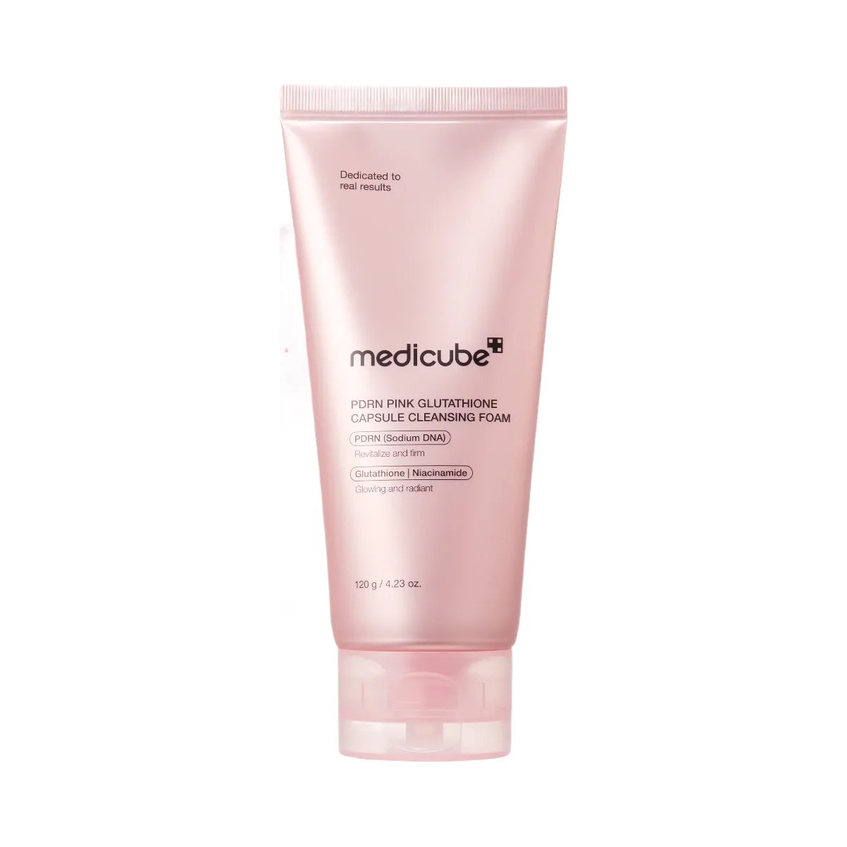 Medicube PDRN Pink Glutathione Capsule Foam Cleanser