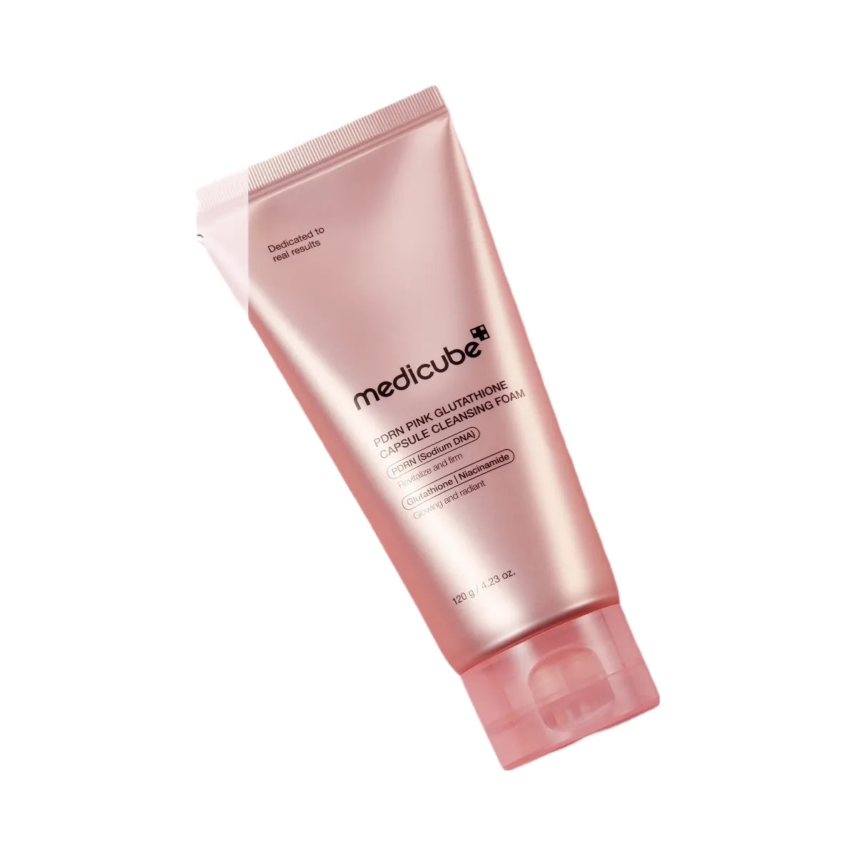 Medicube PDRN Pink Glutathione Capsule Foam Cleanser