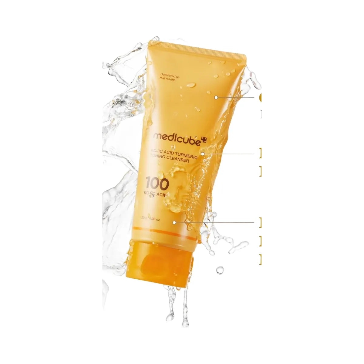 medicube Kojic Acid Turmeric Toning Cleanser