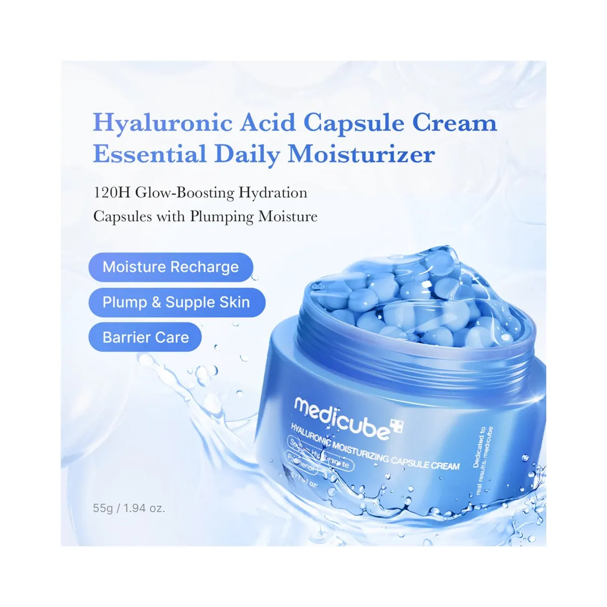 medicube Hyaluronic Moisturizing Capsule Cream
