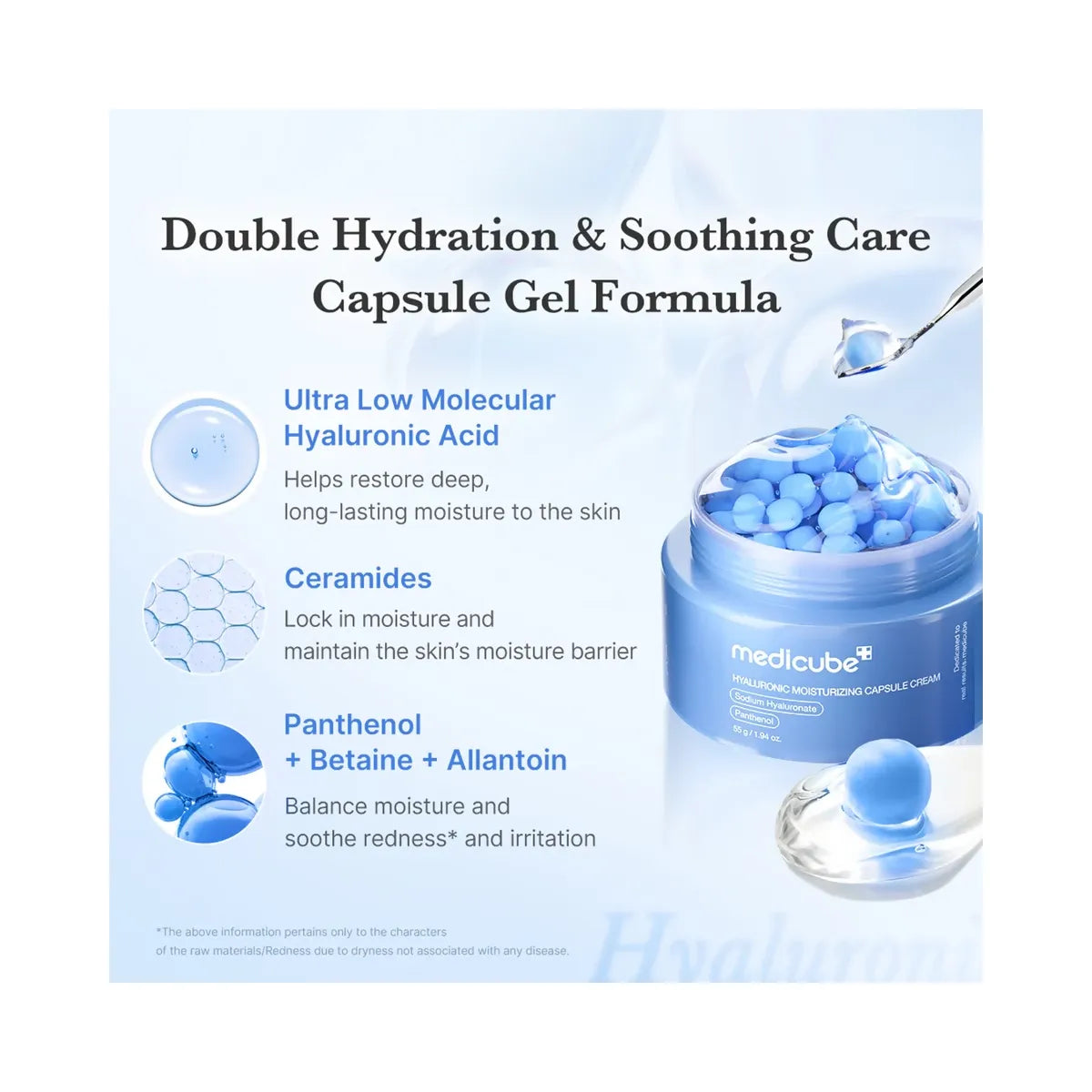 medicube Hyaluronic Moisturizing Capsule Cream