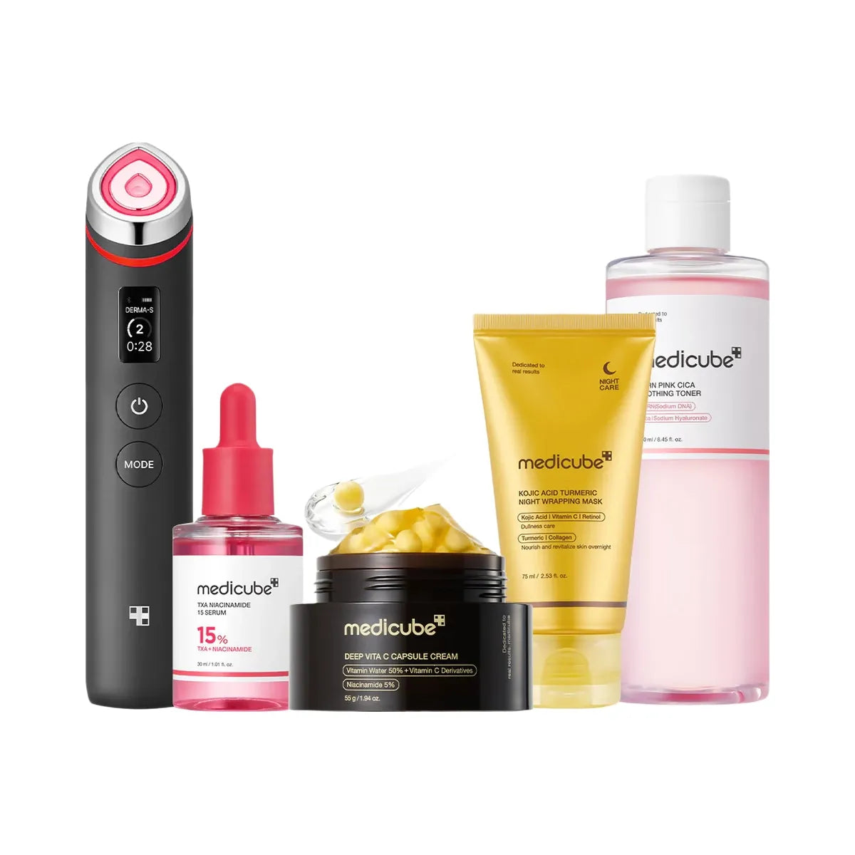 Medicube Pink & Gold Ultimate Care Set