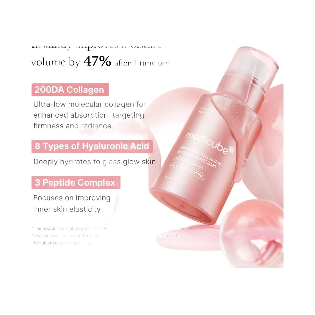 Medicube PDRN Pink Collagen Exosome Shot