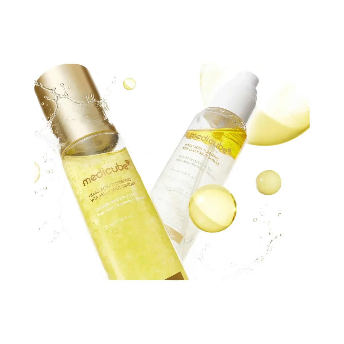 Medicube Kojic Acid Turmeric Vitamin Gold Jelly Mist Serum