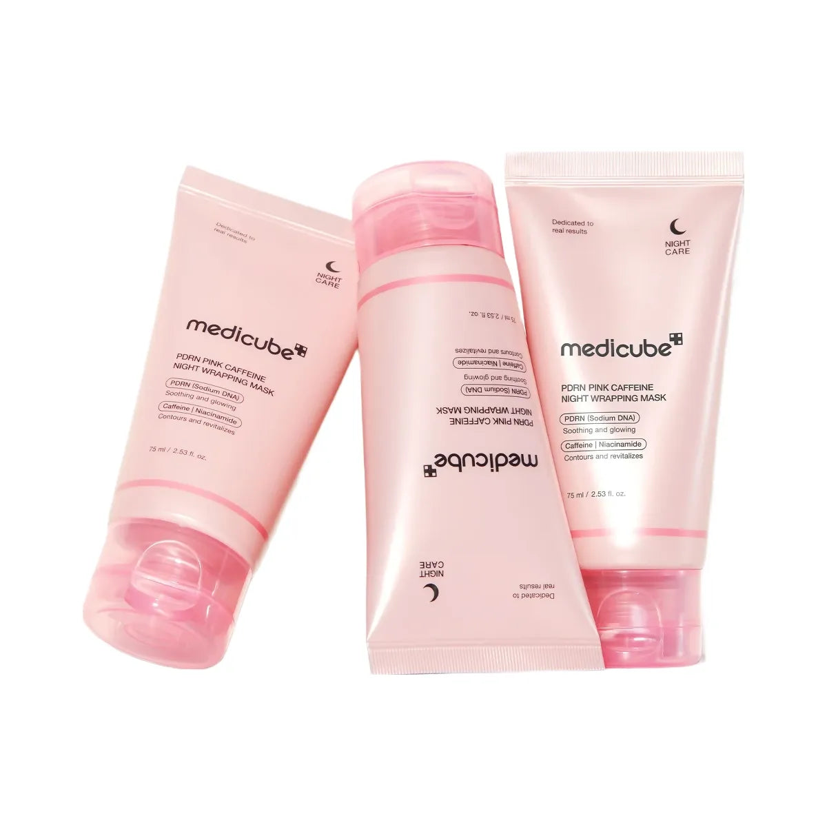 Medicube PDRN Pink Caffeine Overnight Wrapping Mask