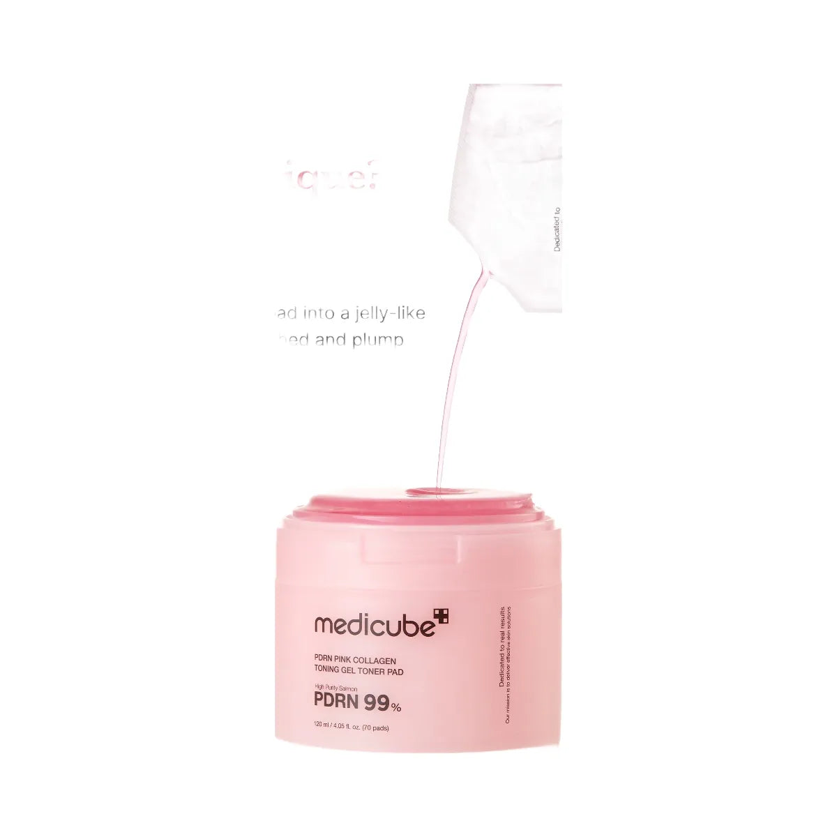 Medicube PDRN Pink Collagen Gel Toner Pad