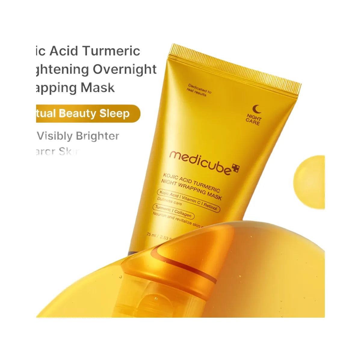 Medicube Kojic Acid Turmeric Overnight Wrapping Mask