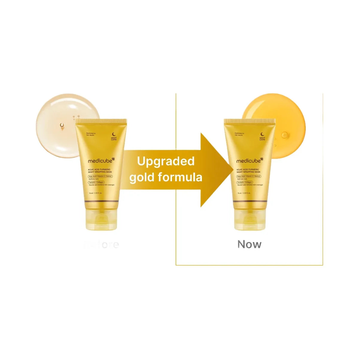 Medicube Kojic Acid Turmeric Overnight Wrapping Mask