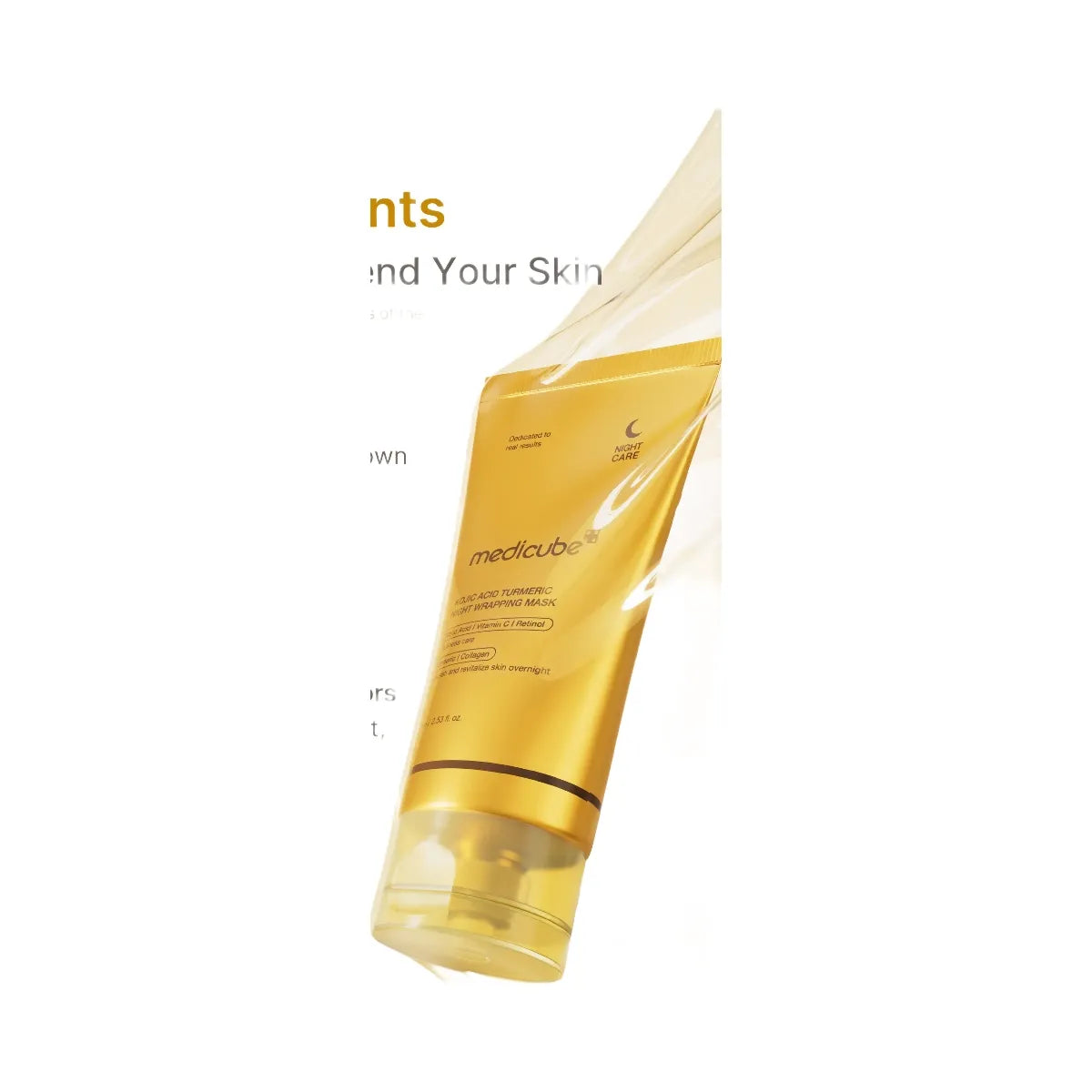 Medicube Kojic Acid Turmeric Overnight Wrapping Mask