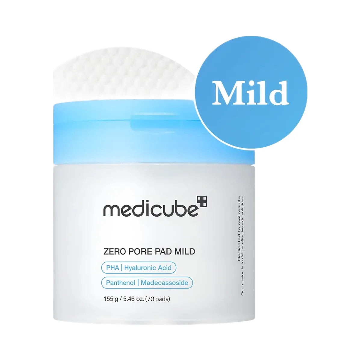 Medicube Zero Pore Madecassoside Pads (Mild)