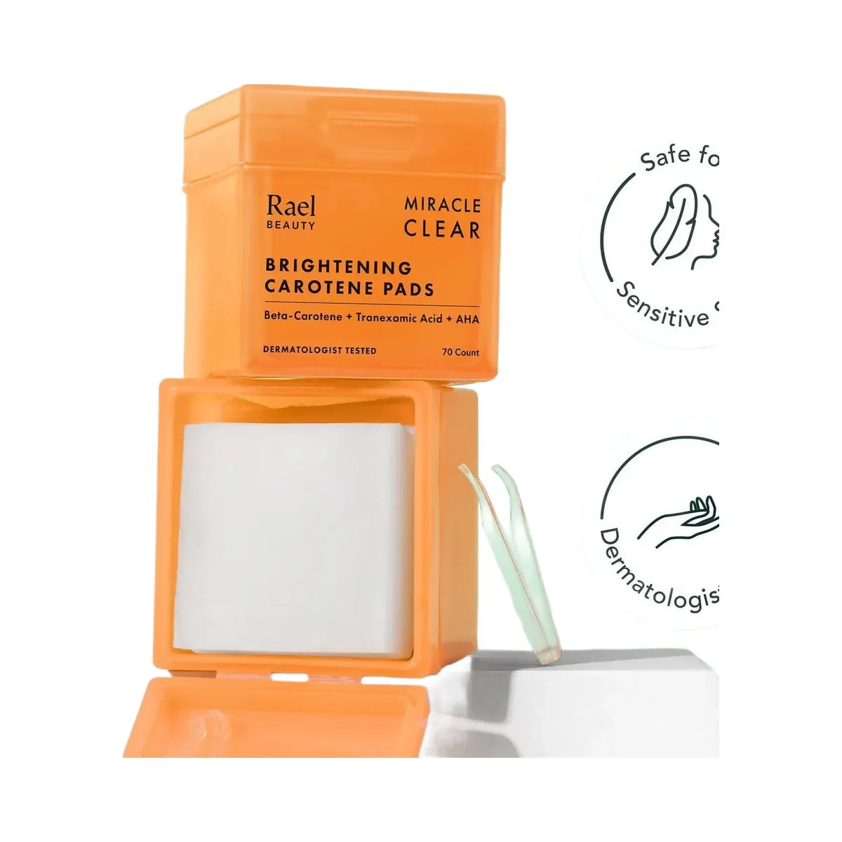 Rael Miracle Clear Brightening Carotene Pads