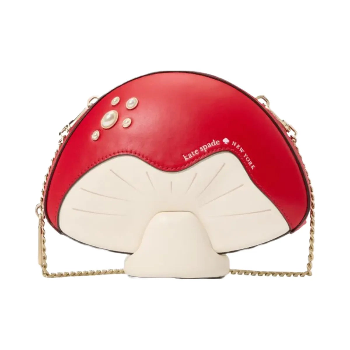 KateSpade 3d Mushroom Crossbody Ruby Red Multi