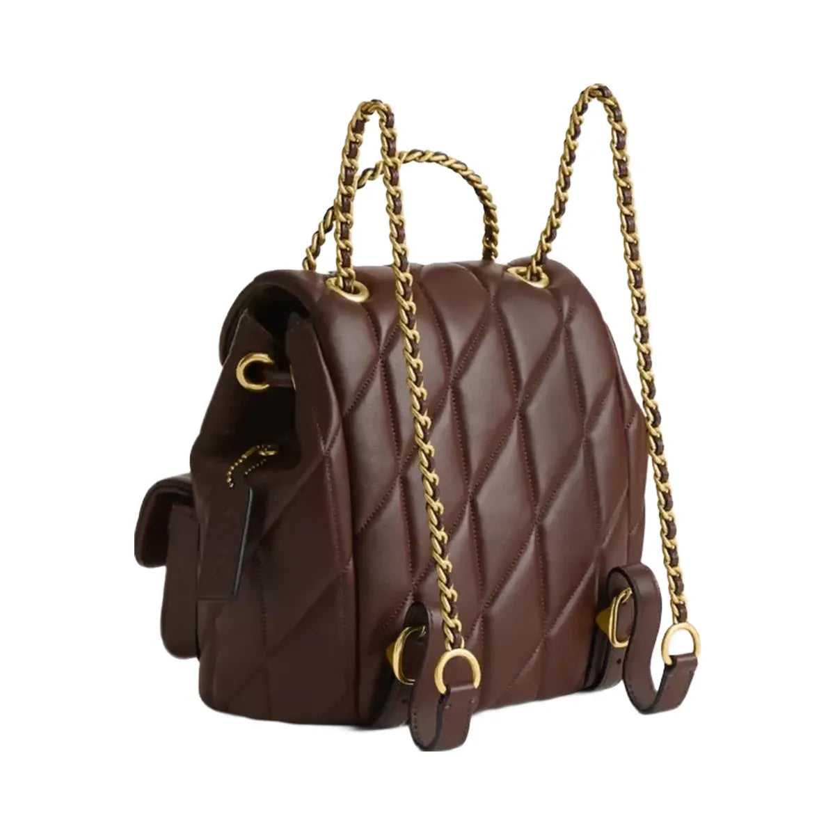 Coach Tabby Backpack With Pillow Quilting in Brass Maple