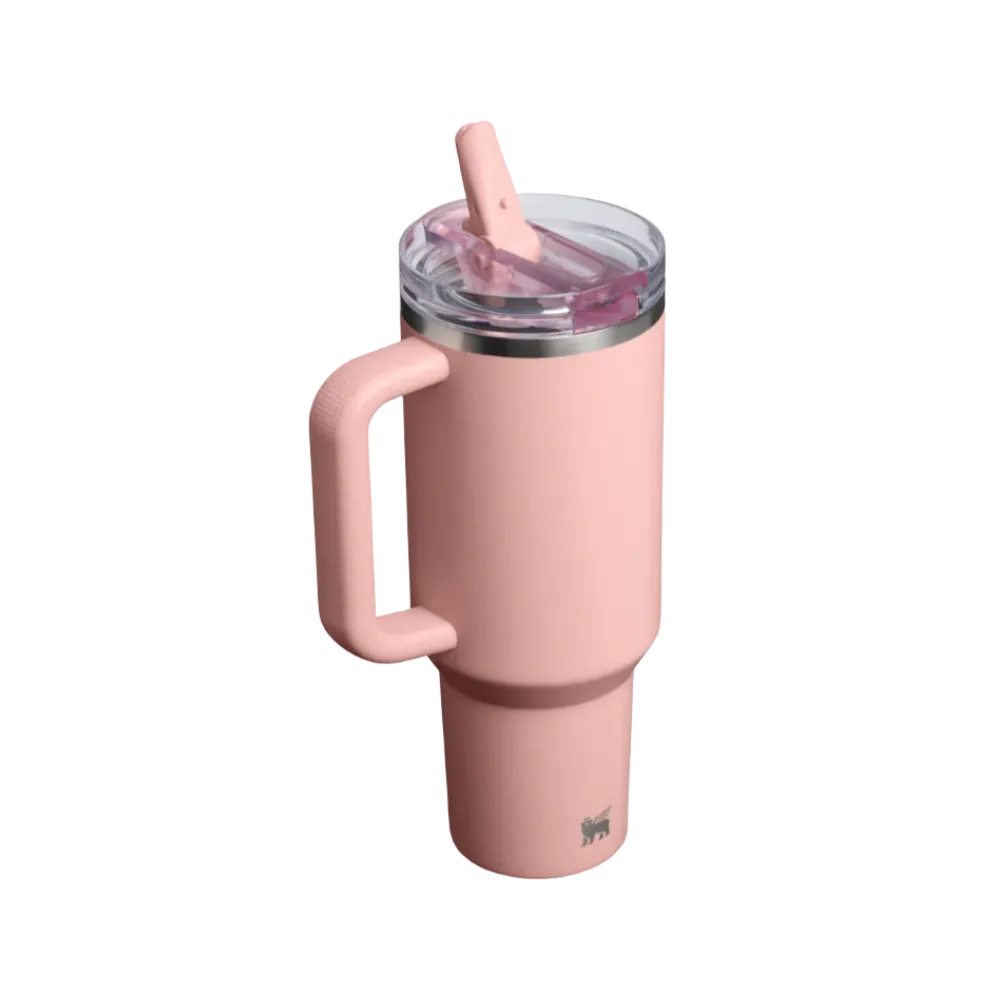 Stanley Quencher ProTour Flip Straw Tumbler 40 OZ Peach Rose