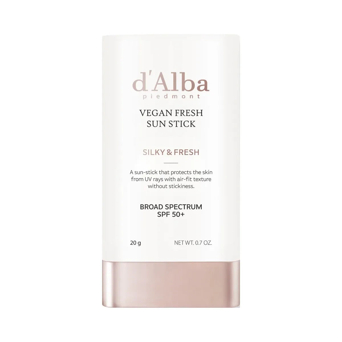 d'Alba Piedmont Vegan Fresh Sun Stick Broad Spectrum 50+