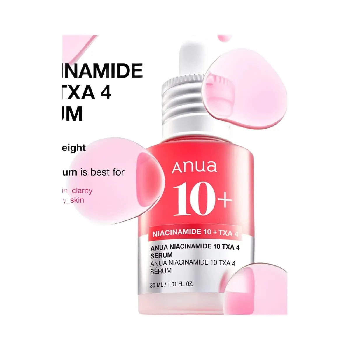 ANUA Niacinamide 10 TXA 4 Serum for Brightening and Dark Spots