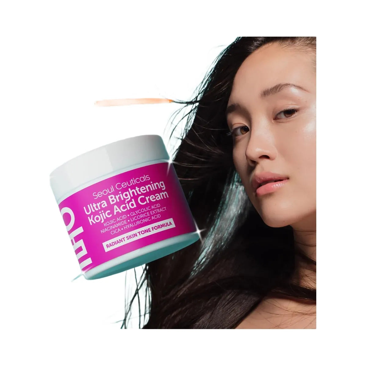 Seoul Ceuticals Korean Skin Care Ultra Brightening Kojic Acid Cream