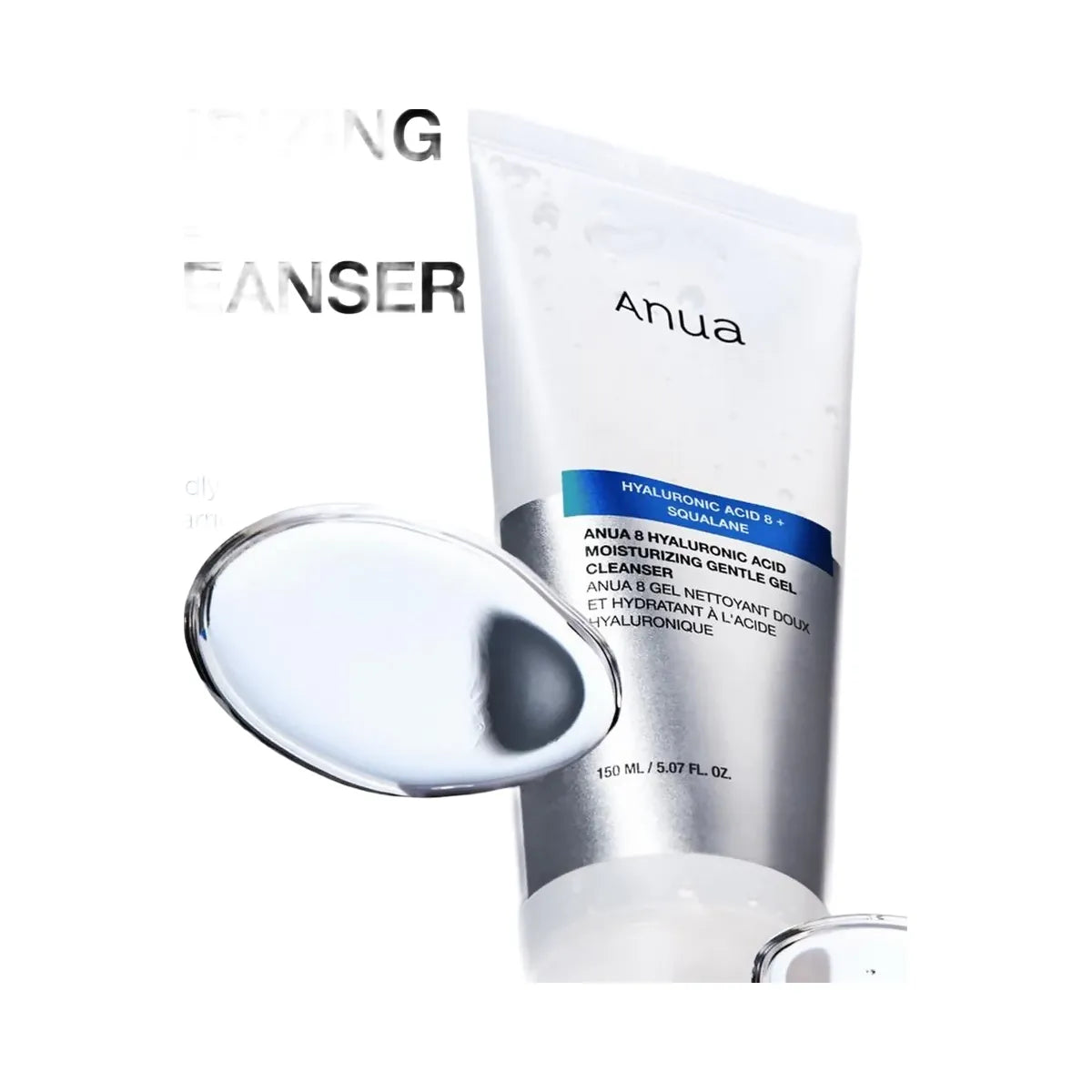 ANUA 8 Hyaluronic Acid Moisturizing Gentle Gel Cleanser