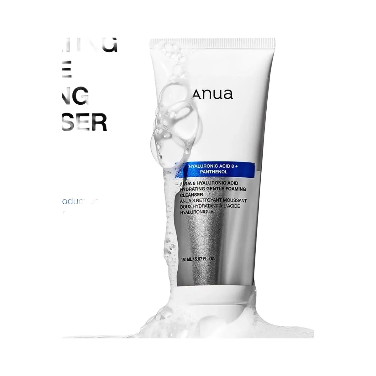 ANUA 8 Hyaluronic Acid Hydrating Gentle Foaming Cleanser