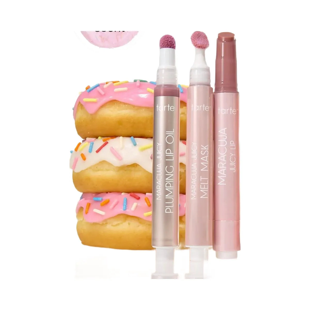 Tarte tarte x Dunkin' Vanilla Icing Maracuja Juicy Lip Vinyl