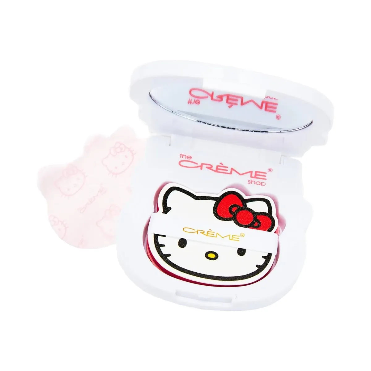 The Crème Shop Hello Kitty Mattifying Blotting Paper + Reusable Mirror Compact