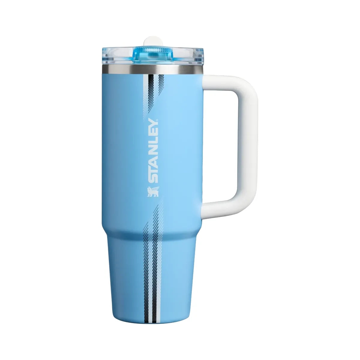 Stanley Country Collection Quencher Protour Flip Straw Tumbler Team Light Blue White 30 OZ