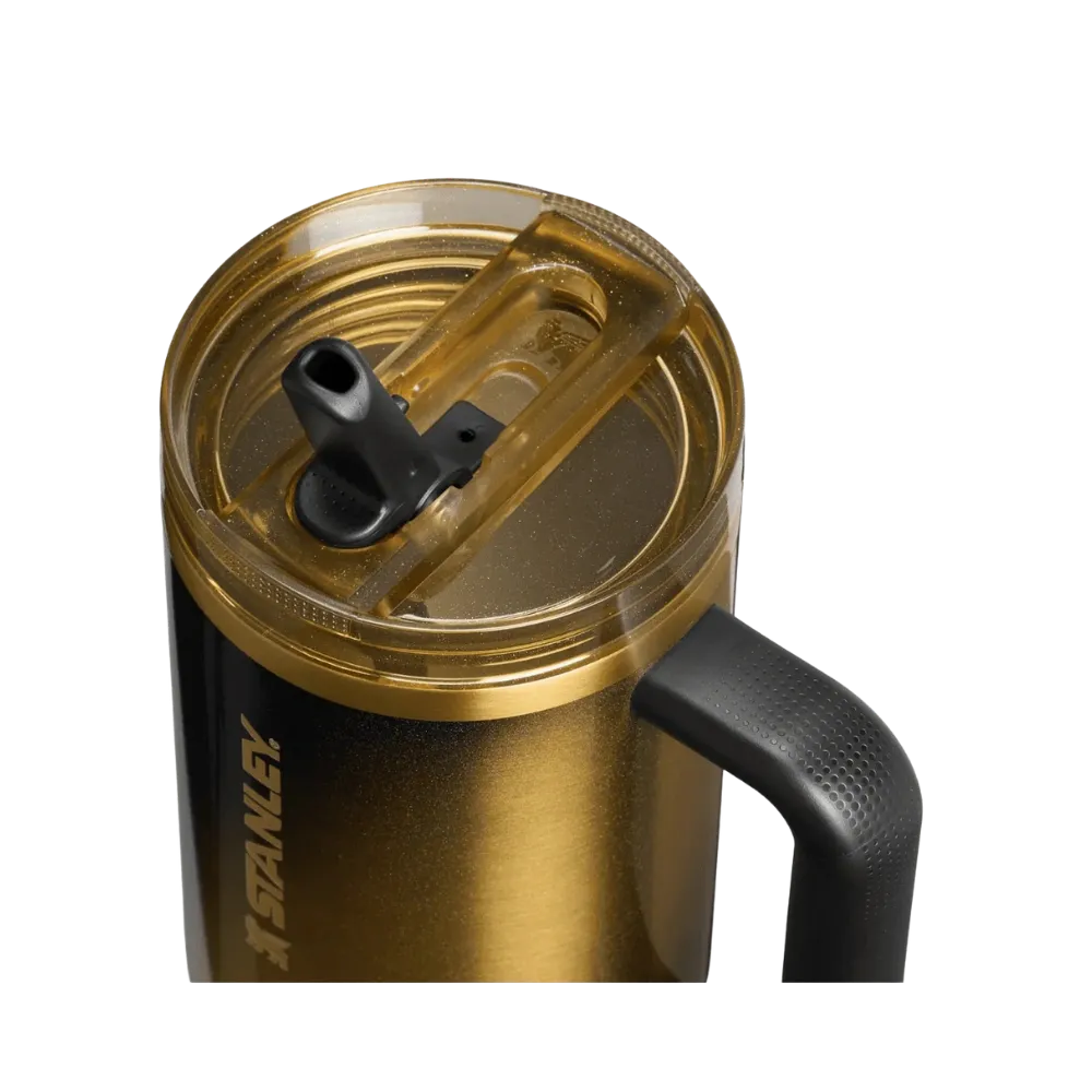 Stanley The Quencher ProTour Flip Straw Tumbler 40 OZ Black Honey
