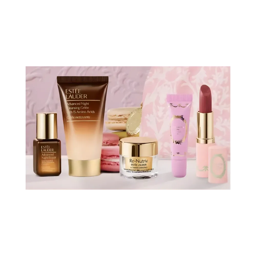 Estée Lauder x Ladurée Re-Nutriv Ultimate Diamond 6-Piece Gift Set