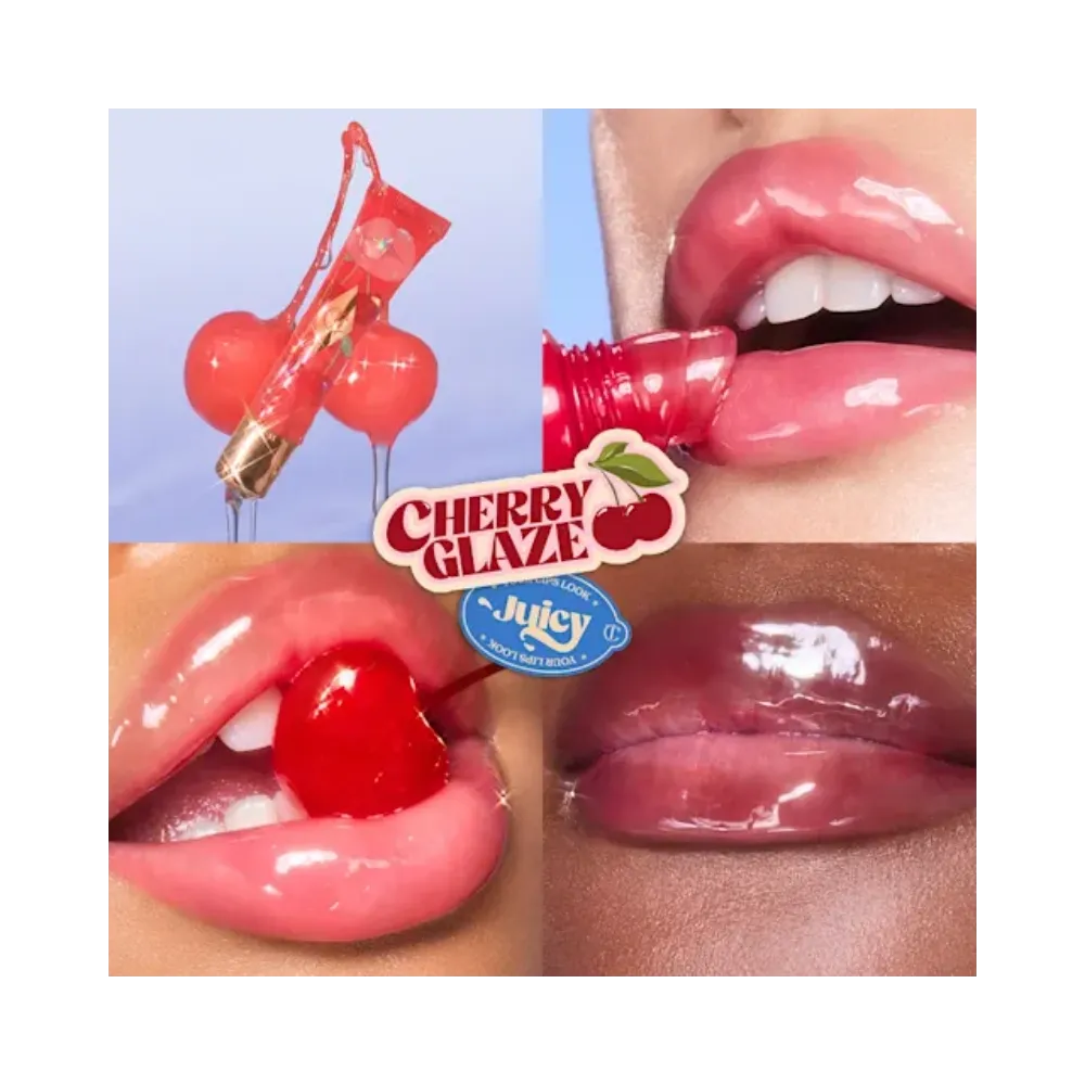 Charlotte Tilbury Unreal Lips Healthy Glow Nectar Oil Juicylicious Cherry Glaze